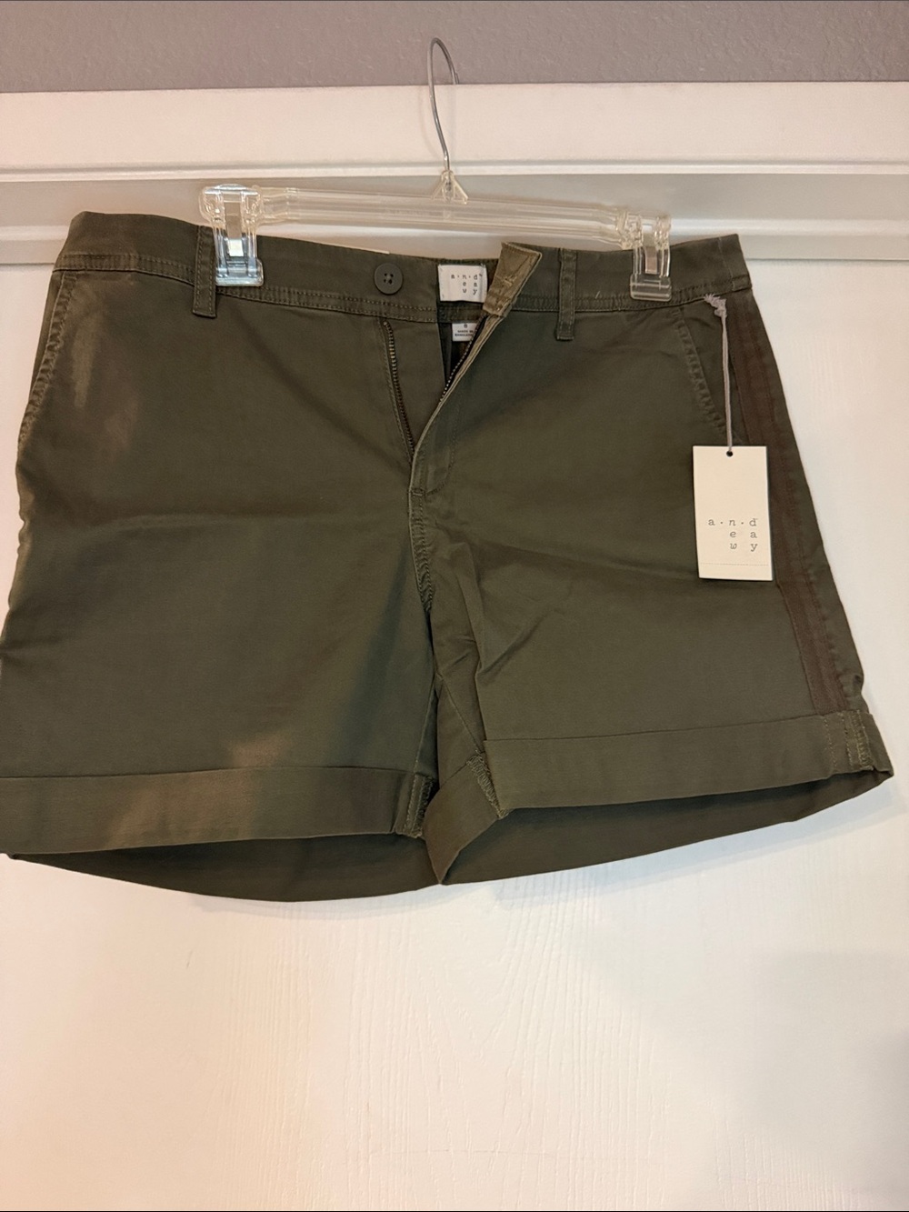 Target Olive Green Women's Bermuda Shorts